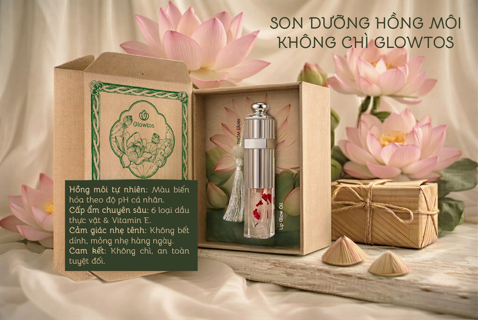 Son Dưỡng Hồng Môi Glowtos - Ảnh 4