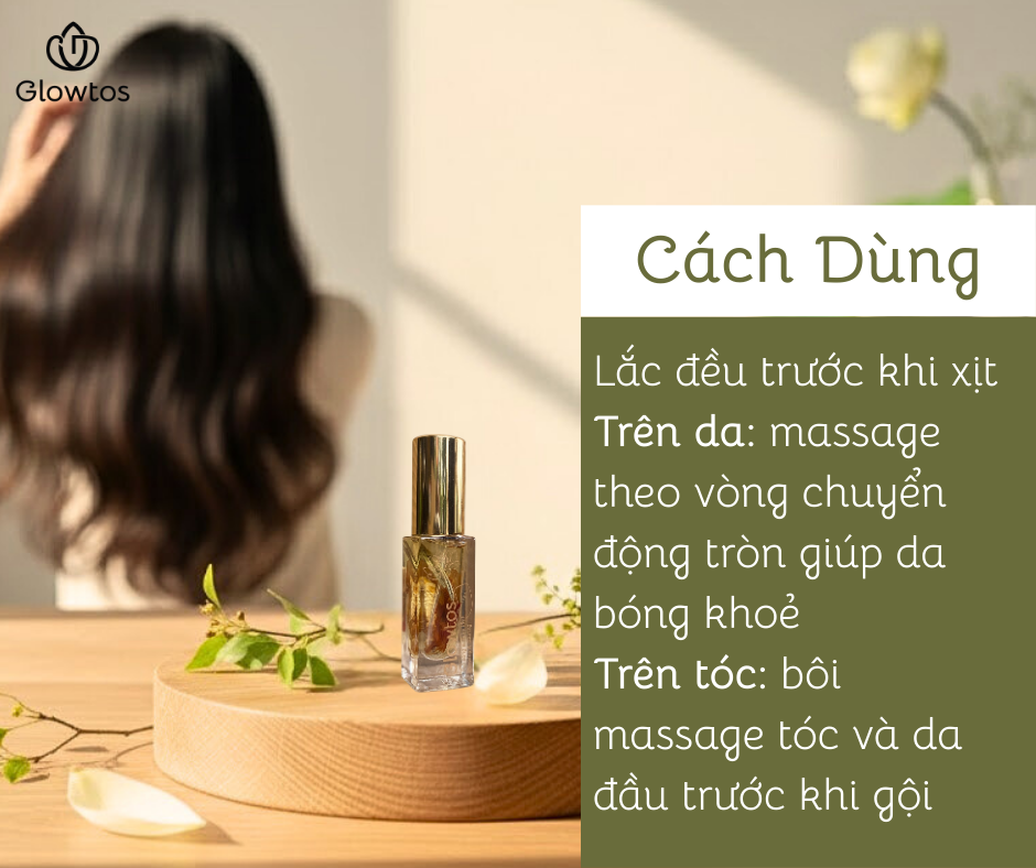 Dầu Dưỡng Đa Năng Glowtos - Ảnh 5